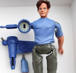 Galidor Action Figure with horrifying turbine arm